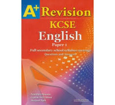 A+ Kcse Revision English Paper 1